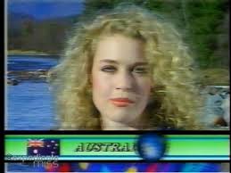 Un extracto de la autopresentación de las candidatas al #missmundo 1990,  pre grabado en #noruega #missworld #missegypt #missnigeria #missaustralia  #missghana #missmadagascar #90s #expedientemiss