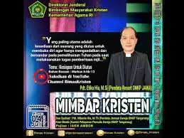 Minggu, 27 juni 2021 | 07:06:10. Kesiapan Untuk Diutus Kementrian Agama Ri