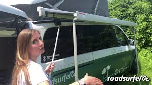 Diese wandmarkise ist ausgeführt in einem anthrazit farbigen markisenkasten und erhältlich in der länge 260 cm mit einem maximalen ausfall von 200 cm. Roadsurfer Mercedes Marco Polo Die Markise Beim Roadsurfer Travel Home Erklarung Youtube