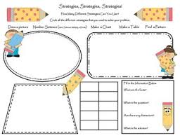 Common Core Math Problem Solving Journal Printables