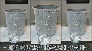 Diy Dollar Store Bling Trash Can Diy Quick And Easy Room Decor Ideas Youtube Dollar Store Diy Easy Room Decor Bling Bedroom