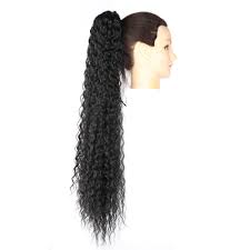 Curly's length is measured in its straight state. China Womens Long Straight Natural Brown Claw Clip Synthetic Curly Hair Ponytail Fob Reference Price Get Latest Price China Sythetic Hair And Human Hair Ponytail Price