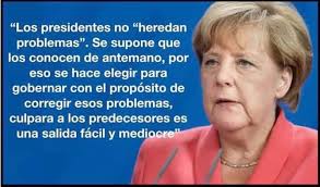 Ella es Angela Merkel, canciller federal de Alemania 🇩🇪 El mensaje es  claro, los corruptos deben estar en la cárcel. Y el gobierno en funciones  no debe tener ningún pretexto para dar