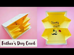 As long as your paper is square, the finished card can be any size you wish. Diy Father S Day Explosion Card Handmade Pop Up Card Cute Ideas For Father S Day Fathersday Youtube