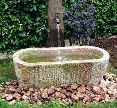 Antiker Wassergrand Gartenbrunnen Steinbrunnen Garten
