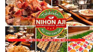 NIHON AJI International buffet in Balibago Angeles City! - YouTube