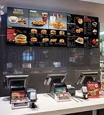 Quick Service Restaurants Cineplex Digital Networks Digital Menu Boards Menu Board Design Digital Menu