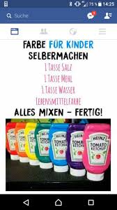 Anleitung Farbe Fur Kinder Selbst Mischen Kinder Basteln Ideen Selbstgemachtes Fur Kinder Kinderfarben