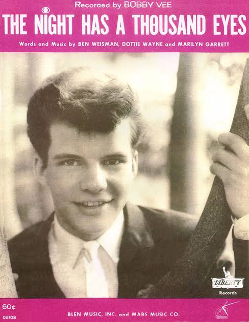 249: Bobby Vee, 'The Night Has a Thousand Eyes' | Jeff Meshel's World