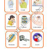 Five of the vocabulary words follow the body part + ache pattern. 1