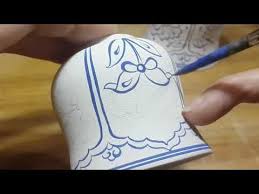 Brave Brush Cini Tahrirleme 23 Youtube Pottery Designs Mandala Drawing Ceramic Painting