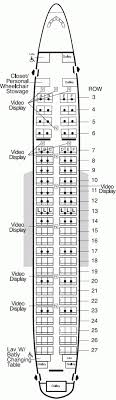 American Airlines Aircraft Seatmaps American 757 Seating Chart