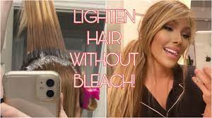 Adding honey is the best way on how to. How To Lighten Your Hair Without Bleach Diy At Home Youtube