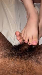 Femboy Neighbor Gives BBC a Nice Footjob - ThisVid.com