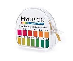 Hydrion S R Dispenser 0 0 6 0 Ph Range 96 15 Ft Roll W Color Chart Dispenser