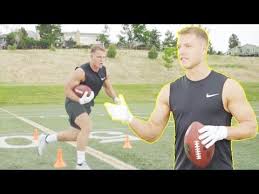Rb Drills W Christian Mccaffrey To Improve Quickness And Footwork Youtube In 2020 Christian Mccaffrey Drill Christian