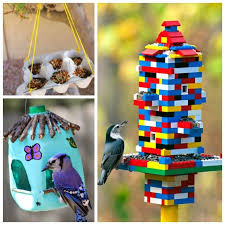 Bird Feeder Crafts For Kids Kid Made Bird Feeders Bird Feeder Craft Bird Feeders Crafts For Kids