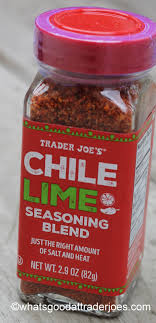 It should be called lime chile as that is the order of dominant flavors. What S Good At Trader Joe S Trader Joe S Chile Lime Seasoning Blend