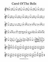 Save on sheet music pdf downloads. Free Violin Sheet Music Carol Of The Bells Free Violin Sheet Music Violin Sheet Music Violin Beginner Music