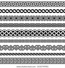 Celtic knots pattern n.3, celtic stencil, pattern stencil, geometric stencil, stencil for wood, stencil for painting, border stencil. Celtic Clip Art Celtic Border Clipart Stunning Free Transparent Png Clipart Images Free Download