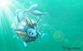 Vaporeon Wallpaper By Corrupttempest On Deviantart Cute Pokemon Wallpaper Pokemon Cute Pokemon