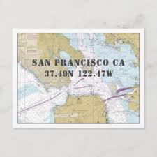 Latitud y longitud san francisco. Postales San Francisco Ca Tarjetas Postales Zazzle Es