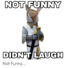 I'm not saying this to be funny i genuinely mean it on how this is just bottom barrel embarrassment at comedy. Not Funny Didn T Laugh Not Funny Funny Meme On Me Me