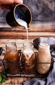 Frischer Tadelloser Mokka Kalter Gebrau Kaffee Kahve Sevenler Gida Yemek Sunumu
