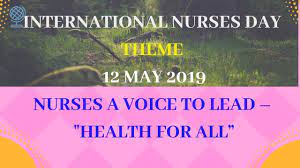 A world without nurses international nurses day. International Nurses Day 12 May 2019 Share Your Story Nurses A Voice To Lead Health For All Youtube
