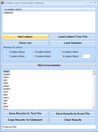 Enter the number of letters across: Download Scrabble Letter Unscrambler Software 7 0