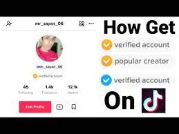 How Get Verify Account And Popular Creator Batch On Tiktok Youtube