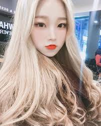 Pin By James Nguyễn On Gini S2 Ulzzang Girl Ulzzang Korean Girl Blonde Asian