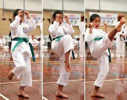 First Tae Kwon Do Perth Wa Collage Of One Of Our 5th Kup Female Students In Snap Kicking Action Www Firsttkd C Taekwondo Martial Arts Girl Western Australia