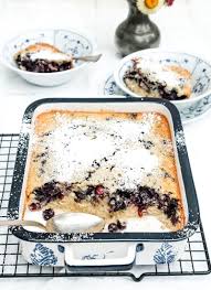 Rezept Warmer Blaubeer Griess Auflauf Rezepte Blaubeeren Und Einfacher Nachtisch