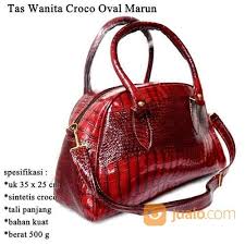 Demikianlah tips cara merawat tas wanita kulit sintetis. Grosir Tas Croco Oval Dark Brown Jakarta Timur Jualo