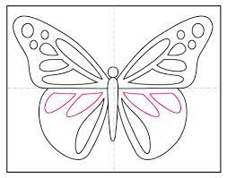 With over a thousand simple drawing lessons for you and your kids to follow along with. How To Draw A Butterfly Art Projects For Kids