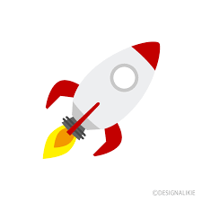 Cohete de juguete, cohete de dibujos animados, personaje animado, astronave, naranja png. Cohete Volador Gratis Dibujos Animados Imagene Illustoon Es