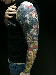 Great Comic Book Tattoos Paperblog Spiderman Tattoo Comic Book Tattoo Best Sleeve Tattoos