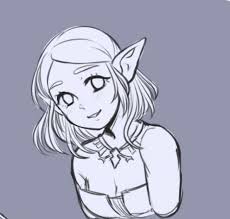 Zelda Breath Of The Wild Short Hair Drawings Digital Drawing Art