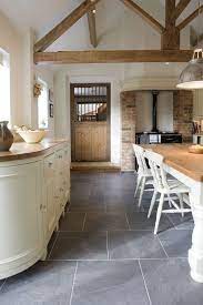 Check spelling or type a new query. Modern Rustic Farmhouse Kitchen Slate Floor Grey Slate Tile Home Kitchen Flooring