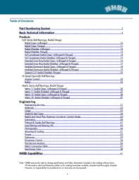 miniature and instrument bearing catalog by nhbb new