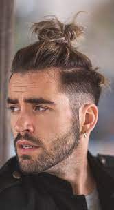 3 Best Hairstyle Combinations To Compliment The Fade Hairstyle Mens Ponytail Hairstyles Curly Hair Men Mens Hairstyles Fade
