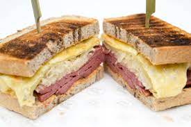 Typically, it consists of sliced corned beef between two. We Re Obsessed With This British Version Of Corned Beef The Nosher