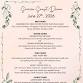 Summer Sunset Winemaker Dinner