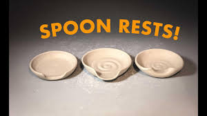 Ceramic spoon rest home decor handmade spoon holder | etsy. Three Easy Wheel Thrown Spoon Rests Day 24 Quarantine Distraction Video Youtube