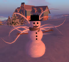 Download free, high quality snowman pictures perfect for your wallpaper or project. Second Life Marketplace Tentacle Snowman Tentaculus Frostissimus Sculpted And With Waving Flexi Tentacles Merry Christmas