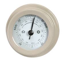 Garden Trading Classic Barometer In Clay Barometer Glass Measurement Tools