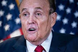 President donald trump's personal attorney rudy giuliani was torn apart on social media on thursday afternoon after he sweated what appeared to be hair dye down his face. Just For Men Trolls Rudy Giuliani We Keep High Profile Moments Drip Free Campaign Us