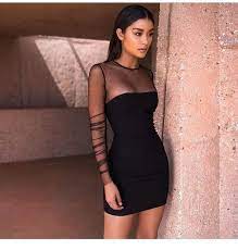 Perfect Black Short Dress Miladies Net Bademode Celebrity Style Dresses Black Short Dress Celebrity Dresses