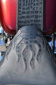 Pin By Carla Martin On Custom Motorcycle Seats By Alligator Bob 847 265 9378 Cst Motorcycle Seats Bike Seat Custom Motorcycle